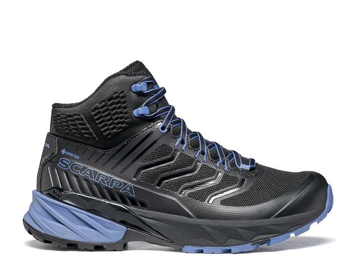 Scarpa Rush Mid Gtx Női Túrabakancs Fekete Kék GH4156972